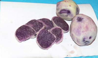 Sapphire potatoes
